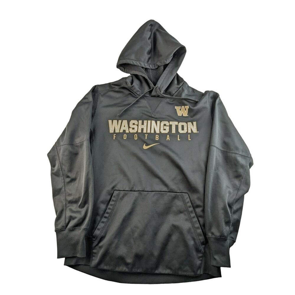 Mens Nike Thermafit Hoodie Sweatshirt Size M Pullover Washington Football Swoosh